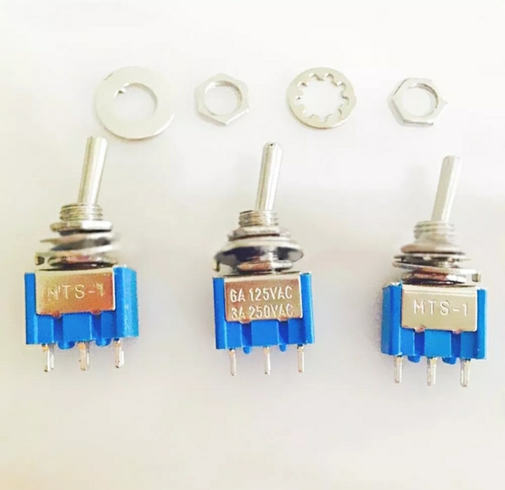 3 PINS ON OFF on SWITCH 6A